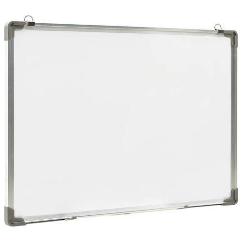 vidaXL Magnetic Whiteboard White 110x60 cm Steel - Whiteboard from vidaXL