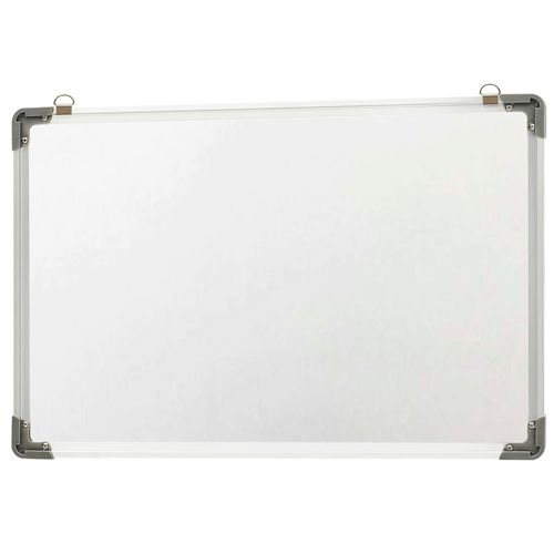 vidaXL Magnetic Whiteboard White 110x60 cm Steel - Whiteboard from vidaXL