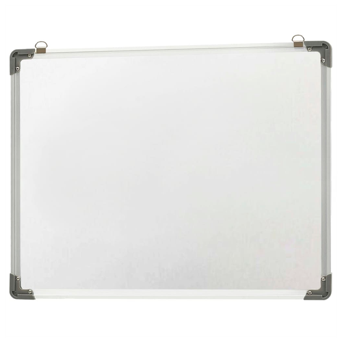 vidaXL Magnetic Whiteboard White 110x60 cm Steel - Whiteboard from vidaXL