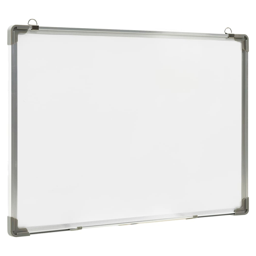 vidaXL Magnetic Whiteboard White 110x60 cm Steel - Whiteboard from vidaXL