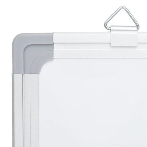 vidaXL Magnetic Whiteboard Foldable 120x80x1.7 cm Aluminium - Whiteboard from vidaXL