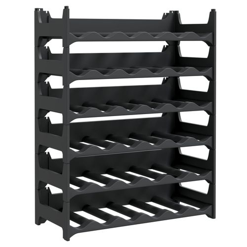 vidaXL Wine Rack for 36 Bottles PP Stackable - Wine Rack from vidaXL