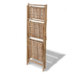 3-Tier Folding Bamboo Plant Rack - Wine Rack from vidaXL