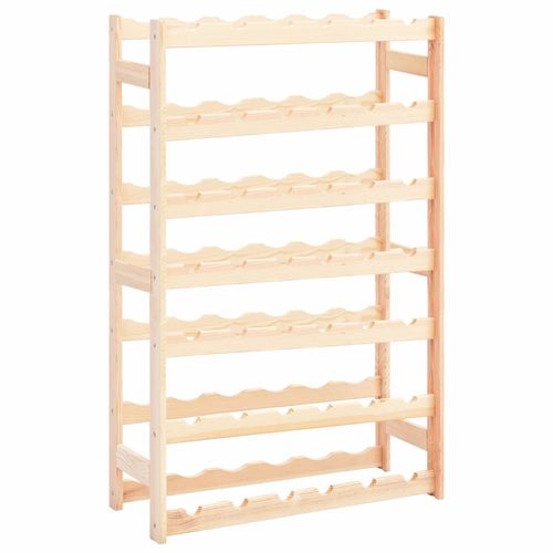 Wine Rack for 42 Bottles Pinewood - Wine Rack from vidaXL