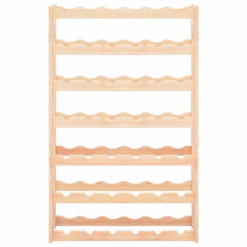 Wine Rack for 42 Bottles Pinewood - Wine Rack from vidaXL