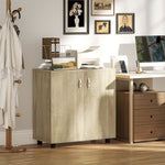 Vinsetto 2-Tier Locking Filing Cabinet Office Storage Cabinet - Filing Cabinet from Vinsetto