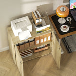 Vinsetto 2-Tier Locking Filing Cabinet Office Storage Cabinet - Filing Cabinet from Vinsetto