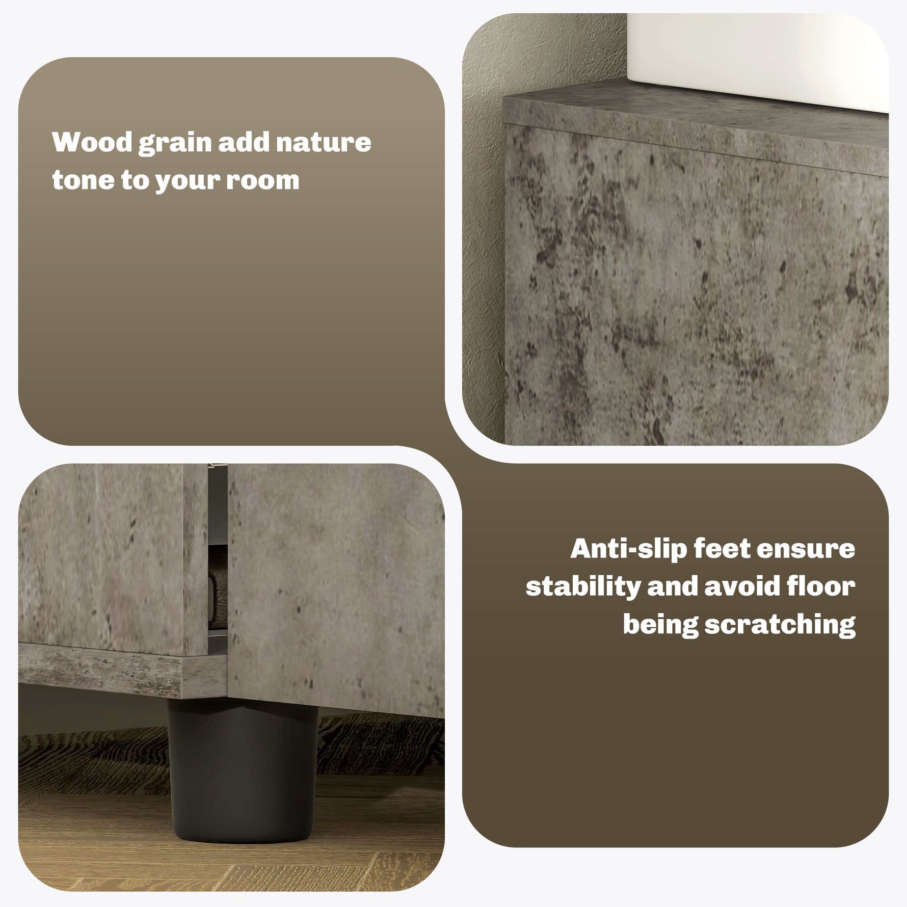 Vinsetto 2-Tier Locking Filing Cabinet Office Storage Cabinet - Filing Cabinet from Vinsetto