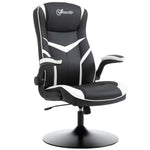 Racing Office Chair PVC Leather Computer Gaming Height Adjustable - Office Chair from Vinsetto