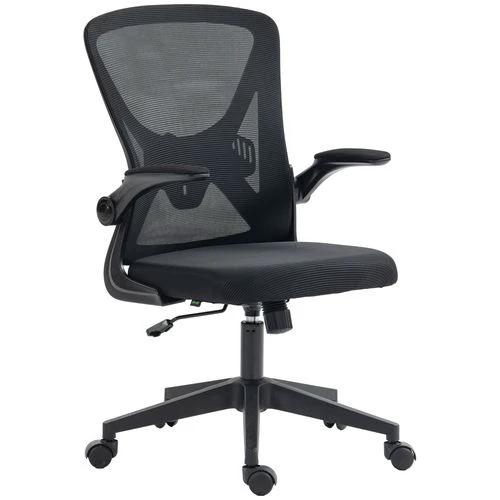 Vinsetto Mesh Office Chair Computer Chair with Lumbar Support, Swivel Wheels by Vinsetto