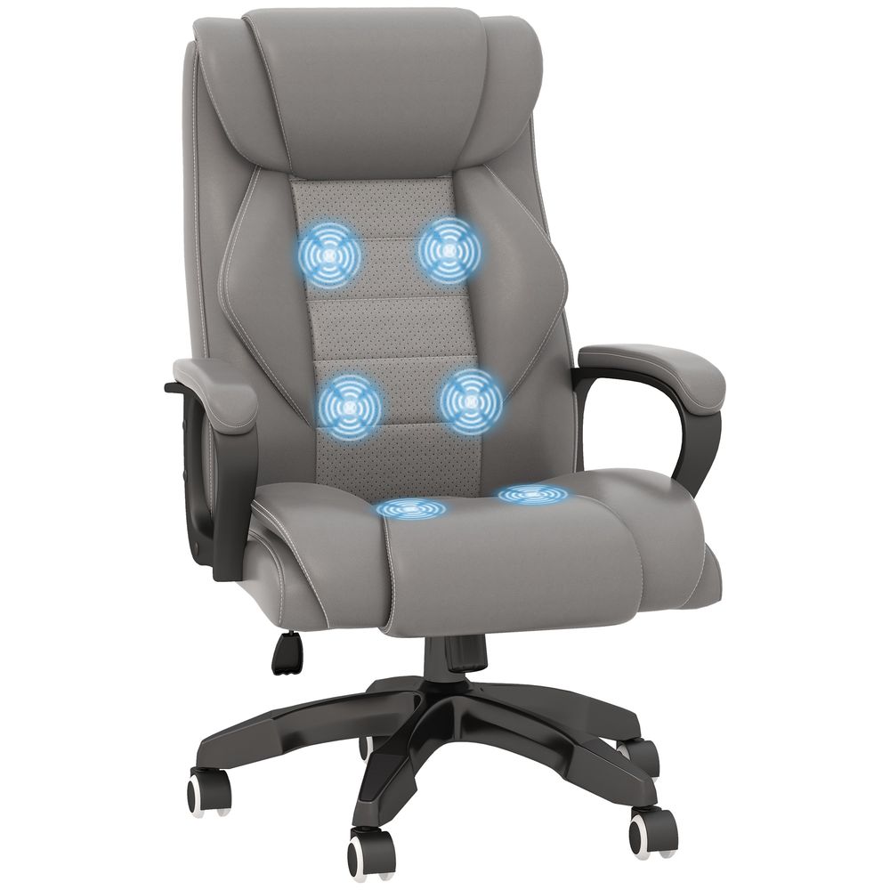 Vinsetto High Back 6 Points Vibration Massage Executive Office Chair - Office Chair from Vinsetto