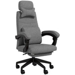 Vinsetto Vinsetto Home Office Chair Reclining Computer Chair w/ Lumbar Support Dark Grey - Office Chair